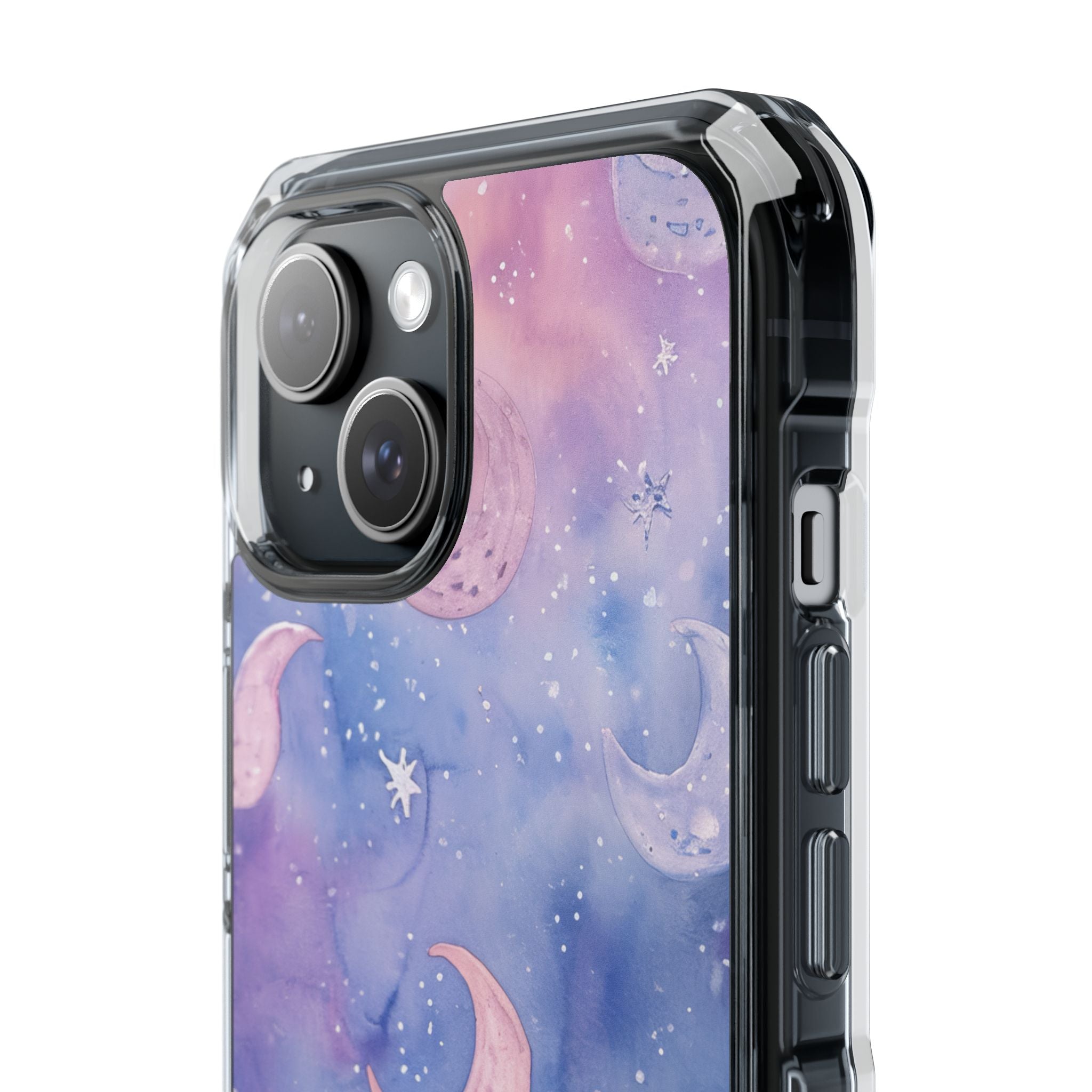 Celestial Dreamscape - Clear Impact iPhone 15 Phone Case