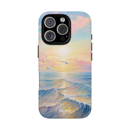 Gentle Waves Embrace - iPhone Case