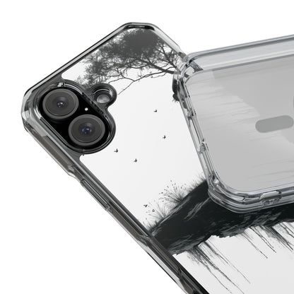 Cliffside Silhouette iPhone 16 Case - Impact