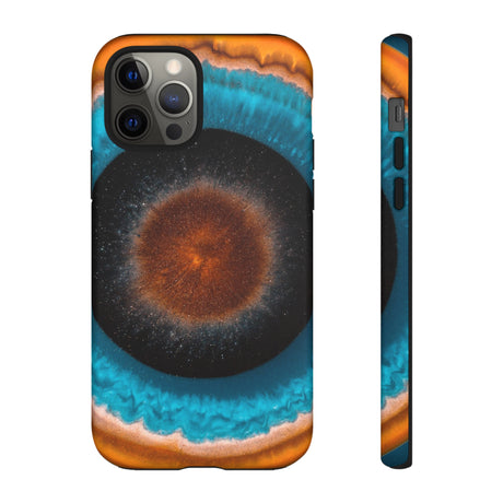 Center of Space Ink Art iPhone Case (Protective) iPhone 12 Pro Matte Phone Case