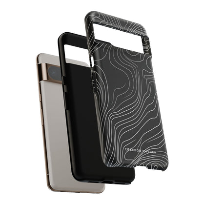 Contour Waveform Flow Google Pixel 8 - Tough Phone Case