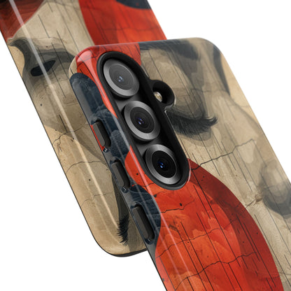 Crimson Flow Profile Samsung S25 - Tough