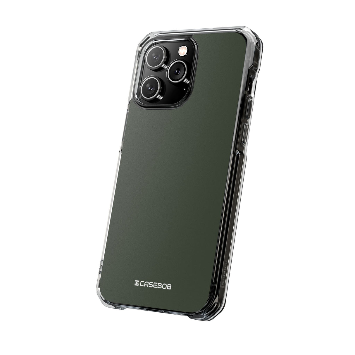 Kombu Green | Handyhülle für iPhone (Clear Impact Case – magnetisch) 