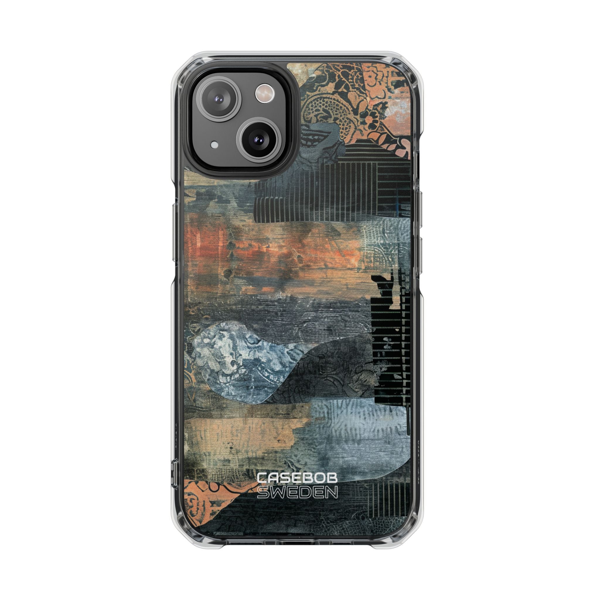 Rust Bloom Tangle iPhone 14 - Impact Clear+
