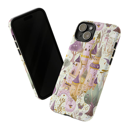 Fairytale Castles Pastel Dream - Protective Phone Case