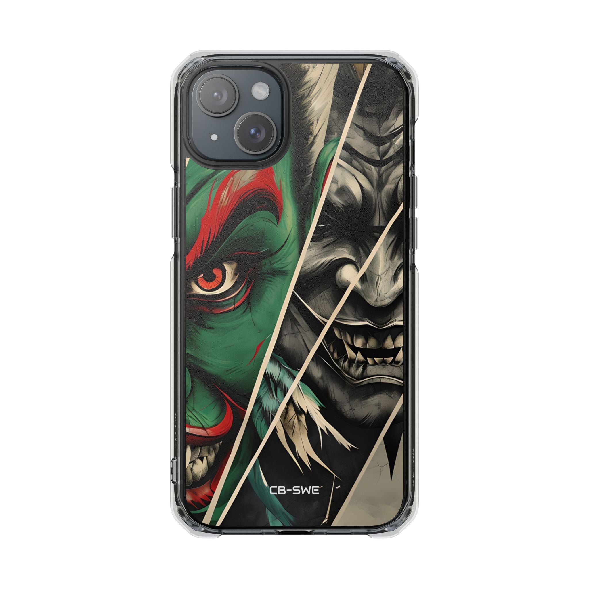 Demonic Panels Clash iPhone Case - Impact
