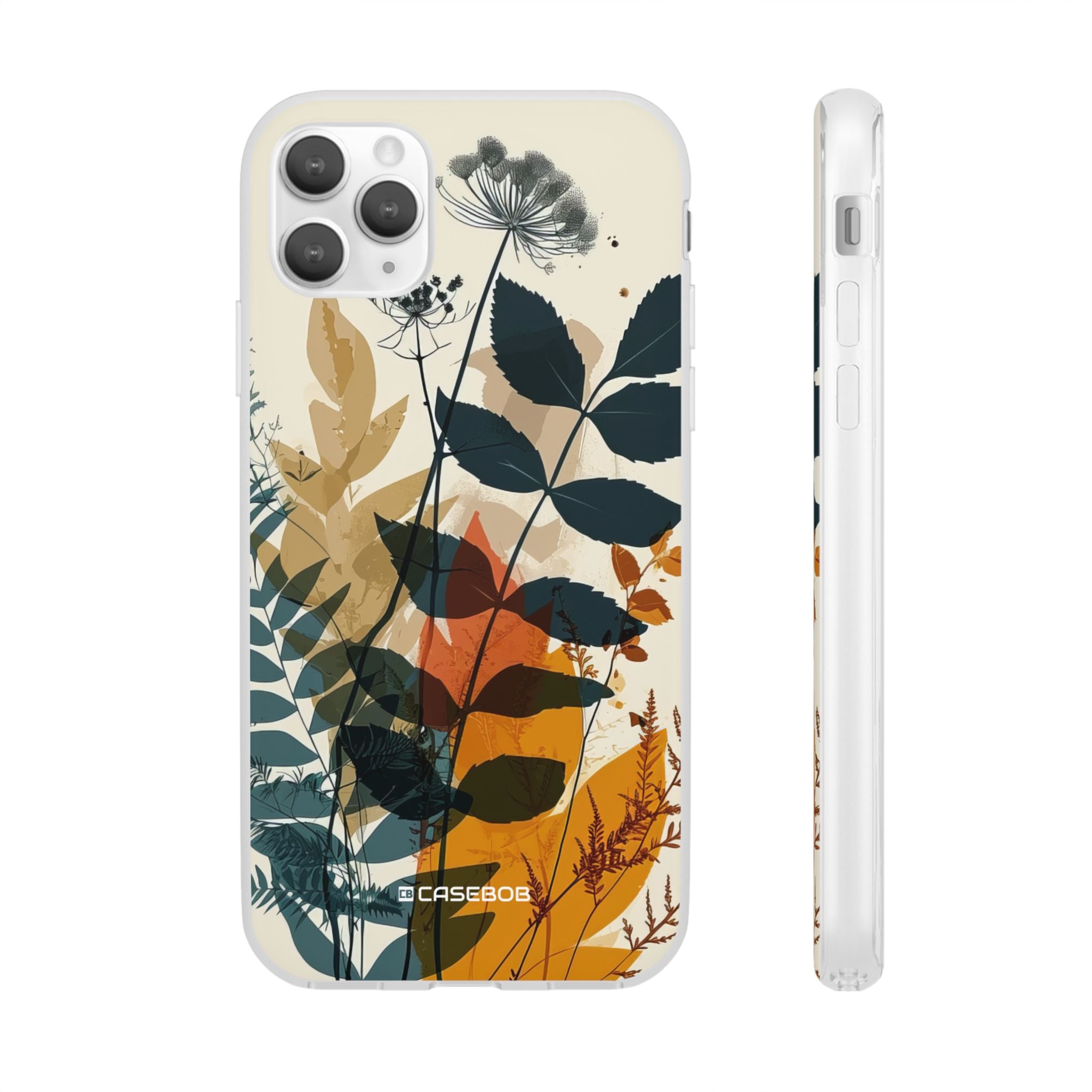 Botanical Serenity | Flexible Phone Case for iPhone