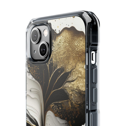 Gold Swirl Elegance iPhone Case - Impact