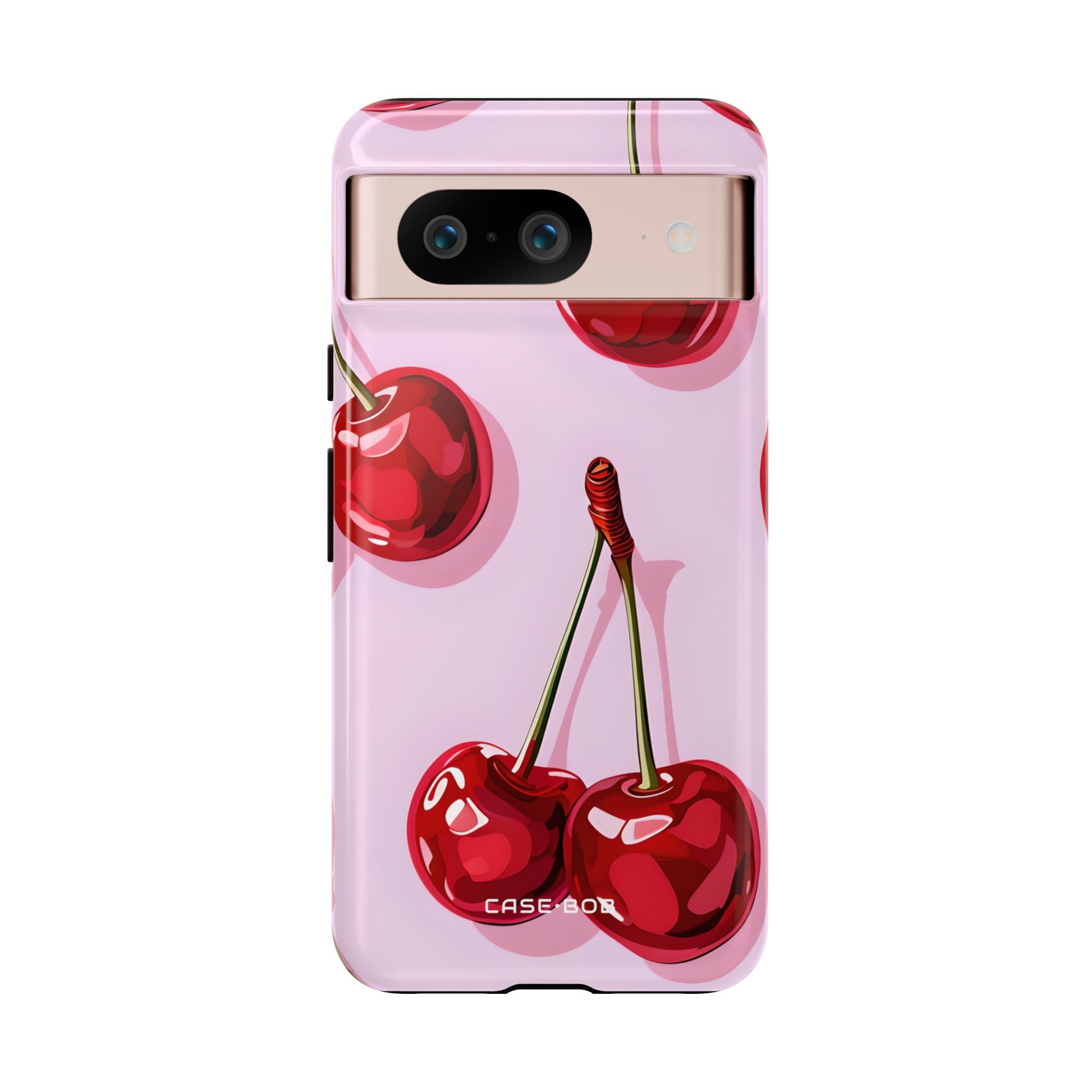 Glossy Cherry Burst Google Pixel 8 Case - Tough