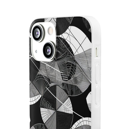 Geometric Elegance | Flexible Phone Case for iPhone