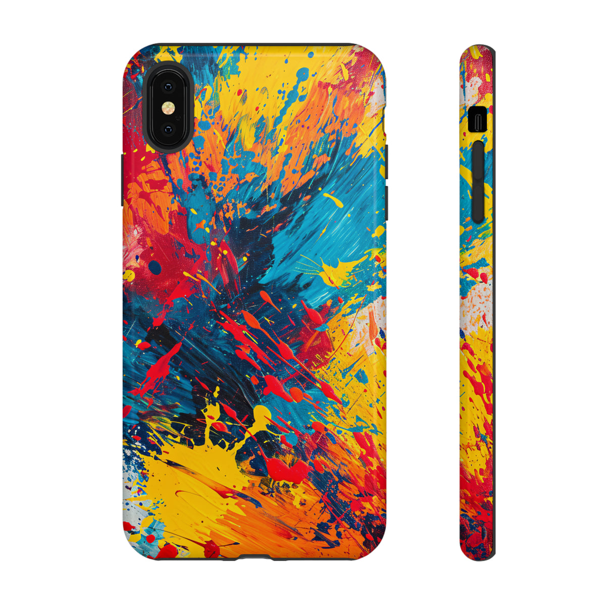 Artistic Brushstroke Bliss - Protective Phone Case