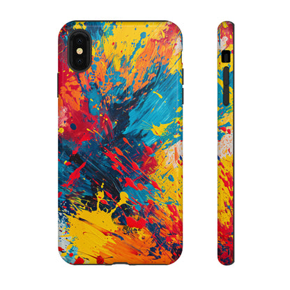 Artistic Brushstroke Bliss - Protective Phone Case