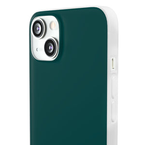 Deep Jungle Green | Phone Case for iPhone (Flexible Case)