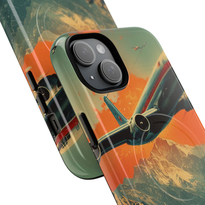 Vintage Skyward Adventure iPhone 15 | Tough+ Phone Case