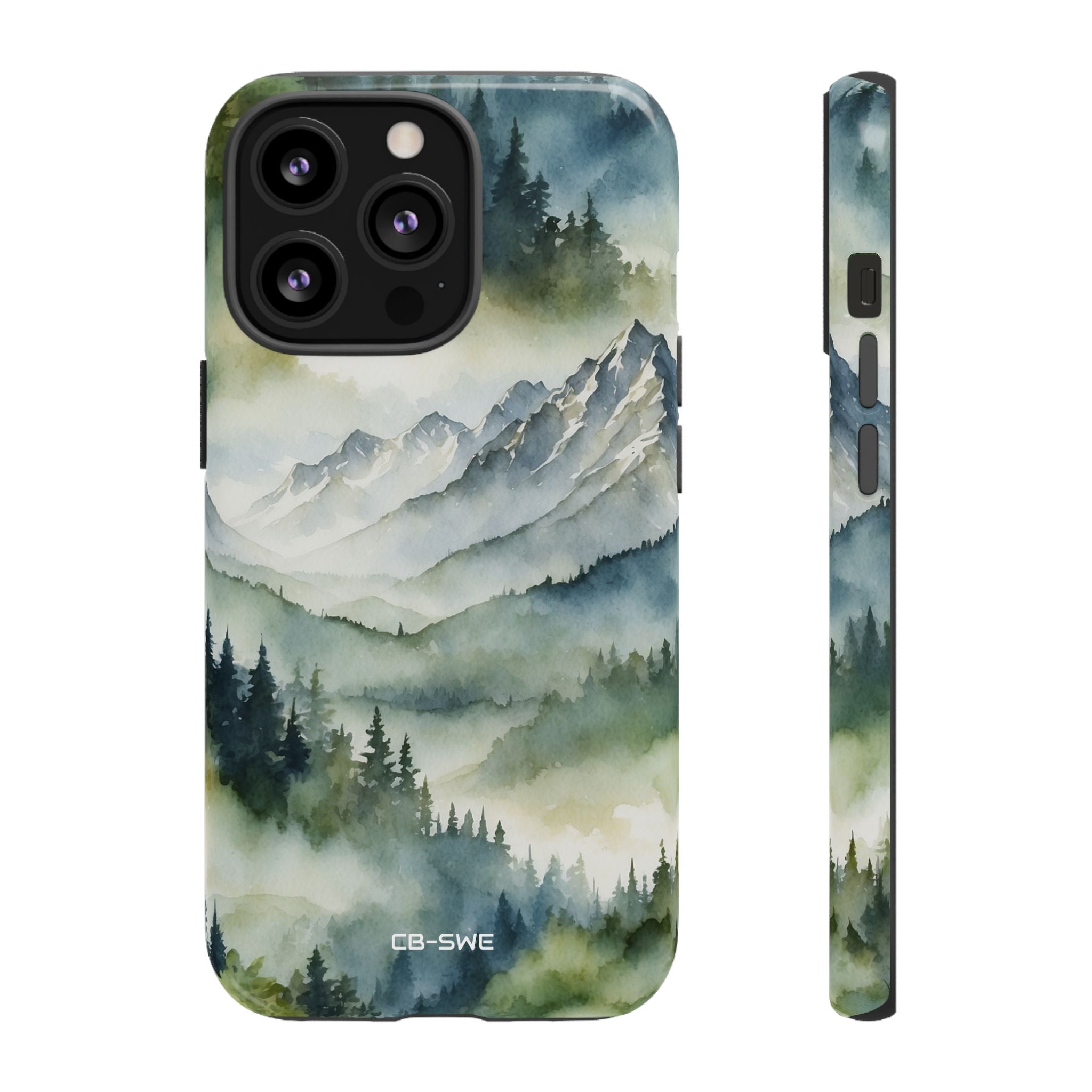 Misty Peaks Emerge - iPhone Case
