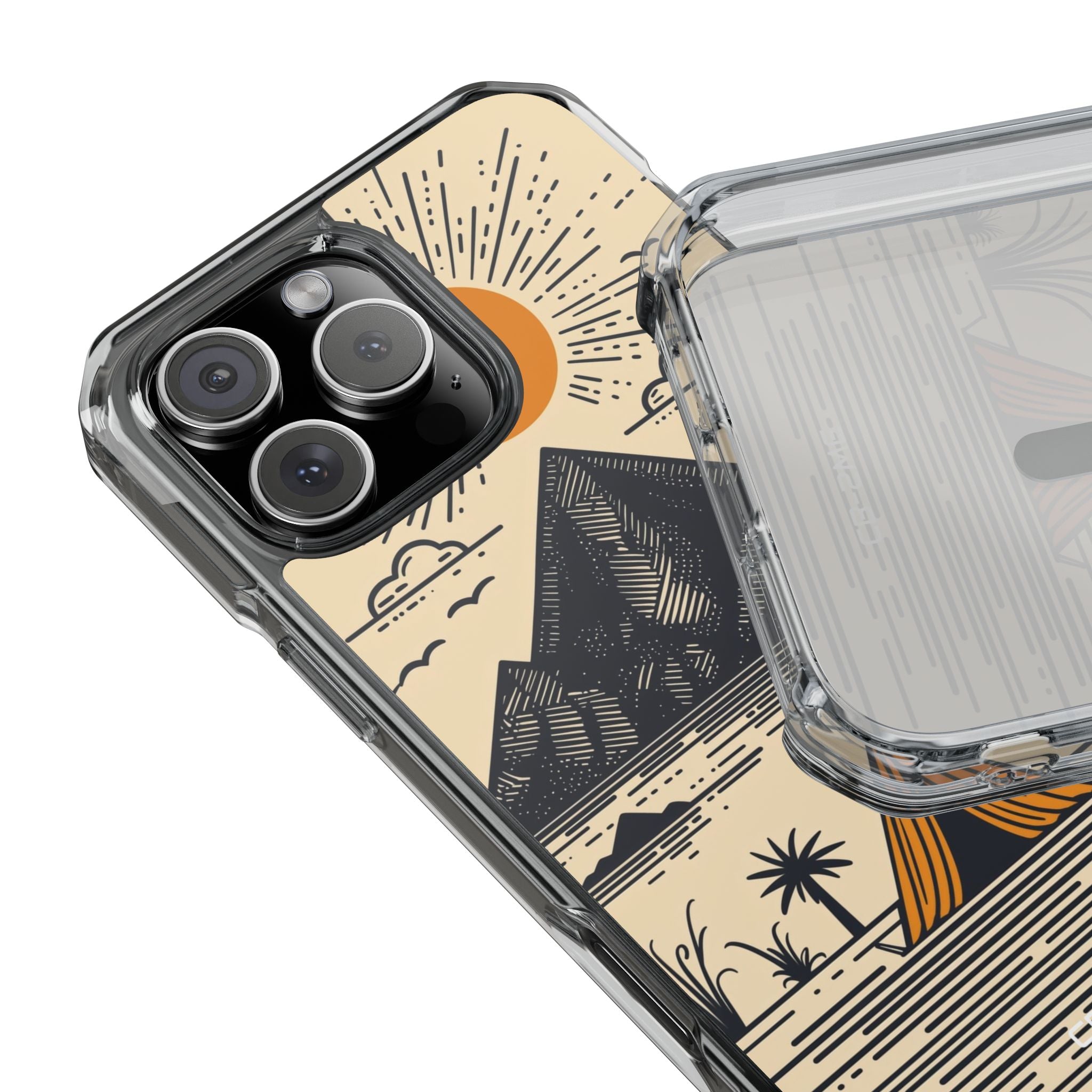 Golden Tent Awaits iPhone Case - Impact