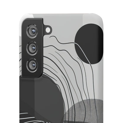 Monochrome Dynamics | Slim Phone Case for Samsung