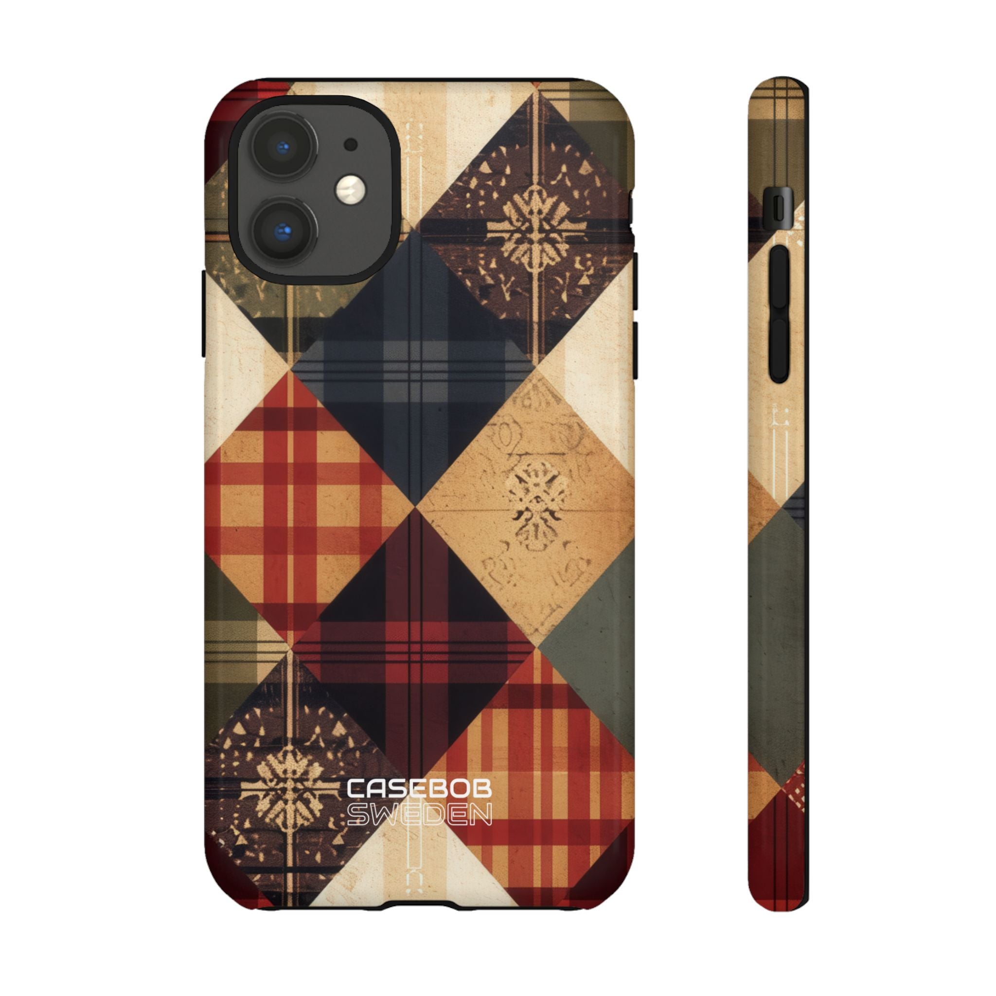 Rustic Quilt Charm iPhone 11 - Tough