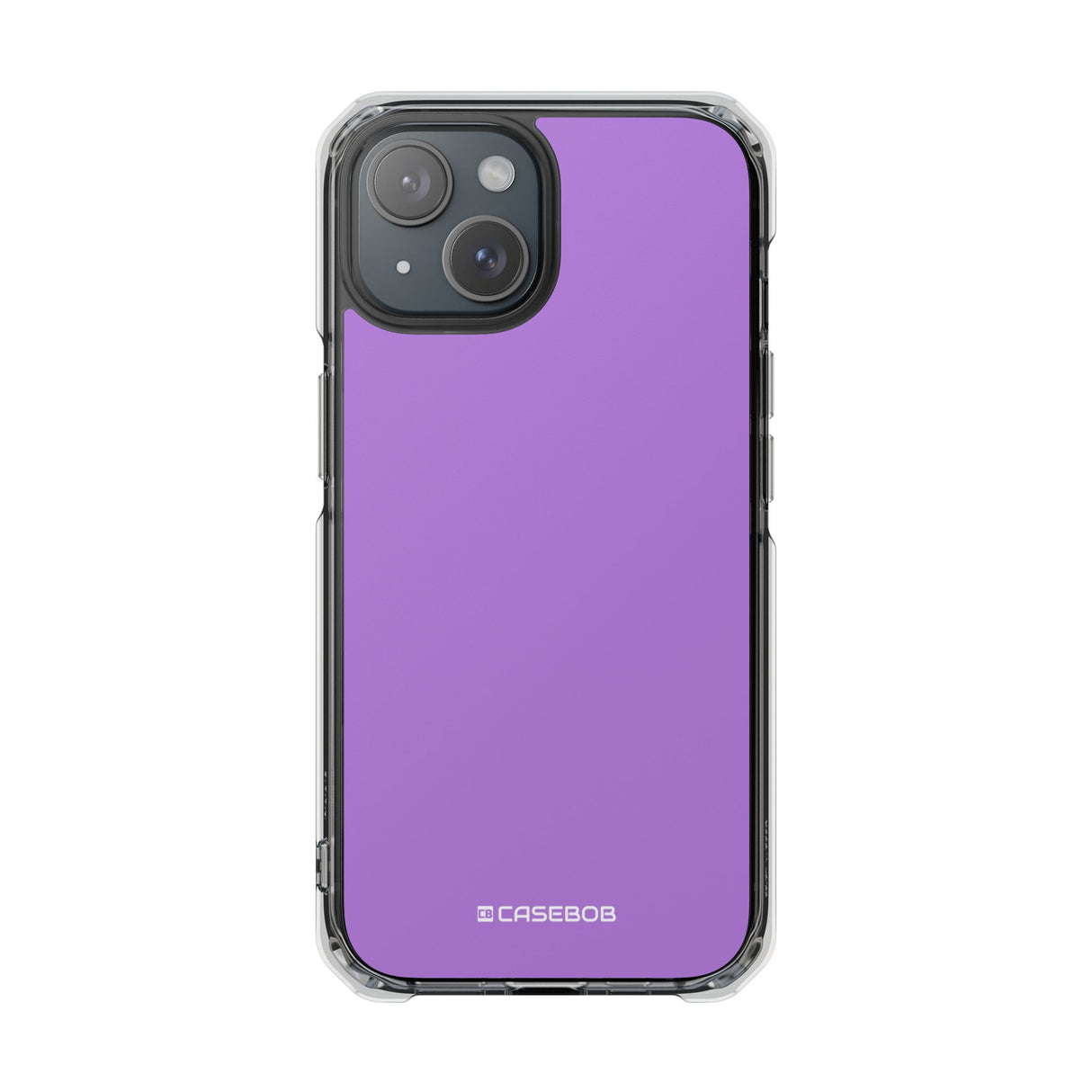 Lavender Floral | Phone Case for iPhone (Clear Impact Case - Magnetic)