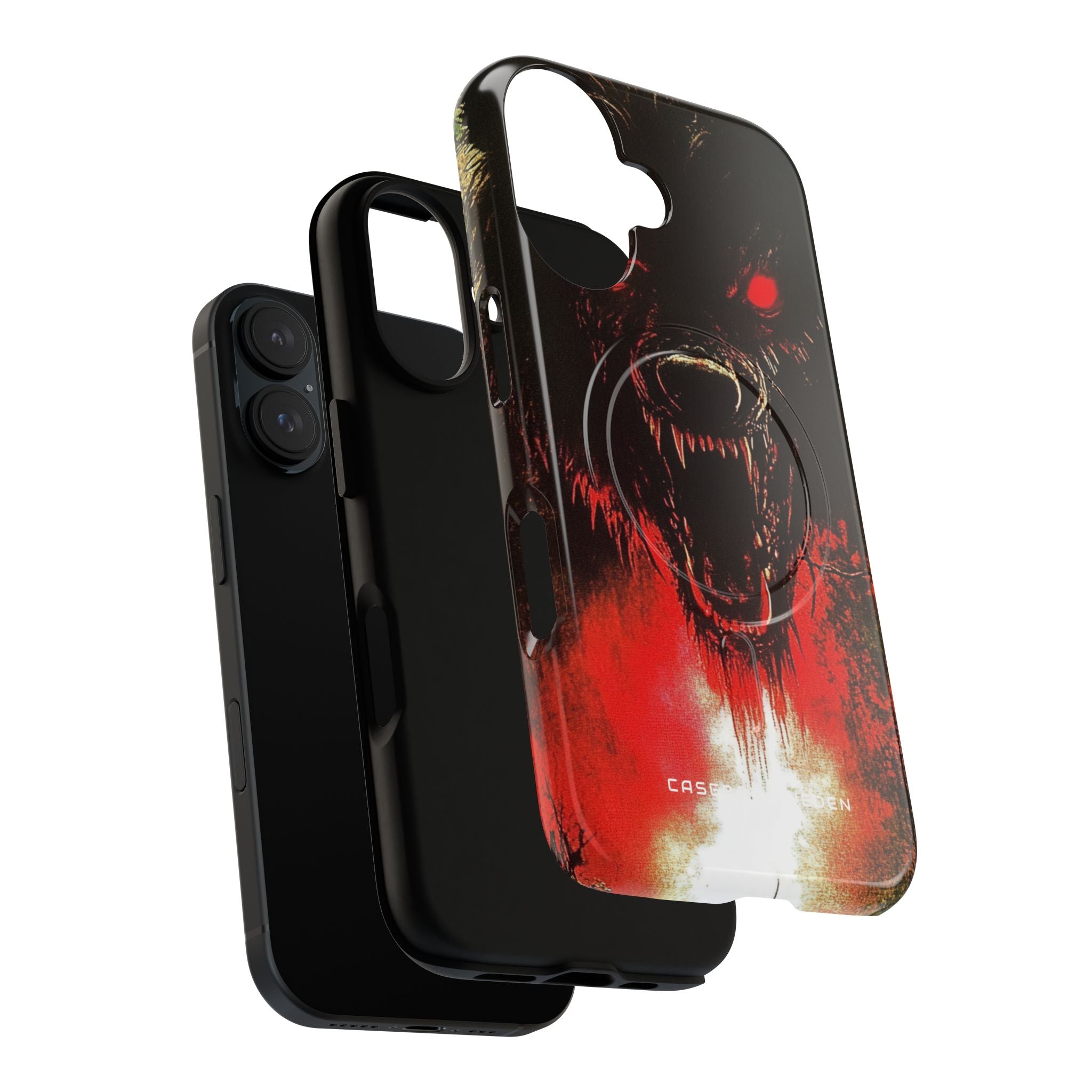 Bloodmoon Wolf's Lament iPhone 16  Tough+ Phone Case