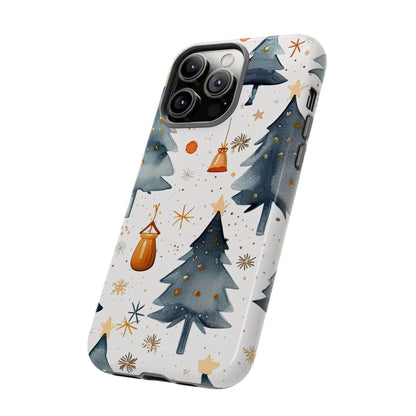 Christmas Trees Dance - iPhone Case