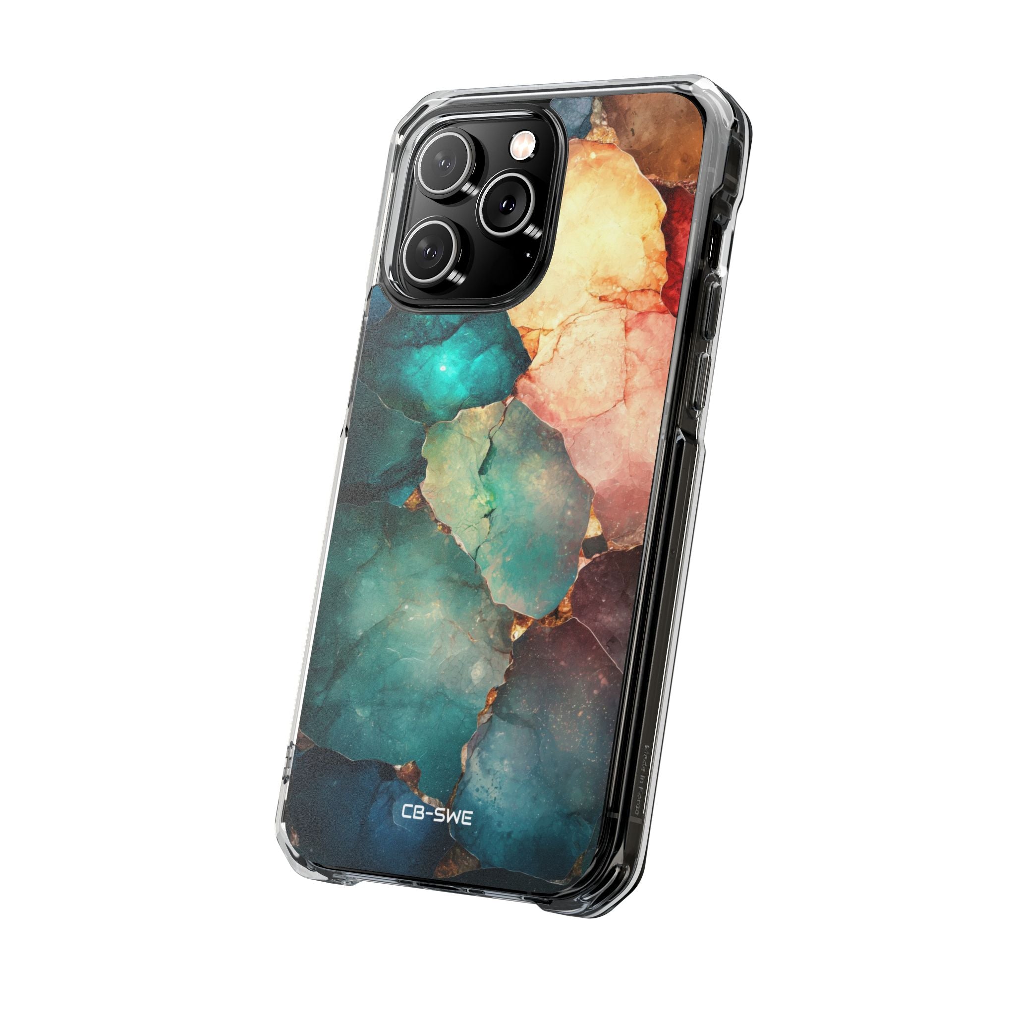 Glowing Stones Emerge iPhone Case - Impact