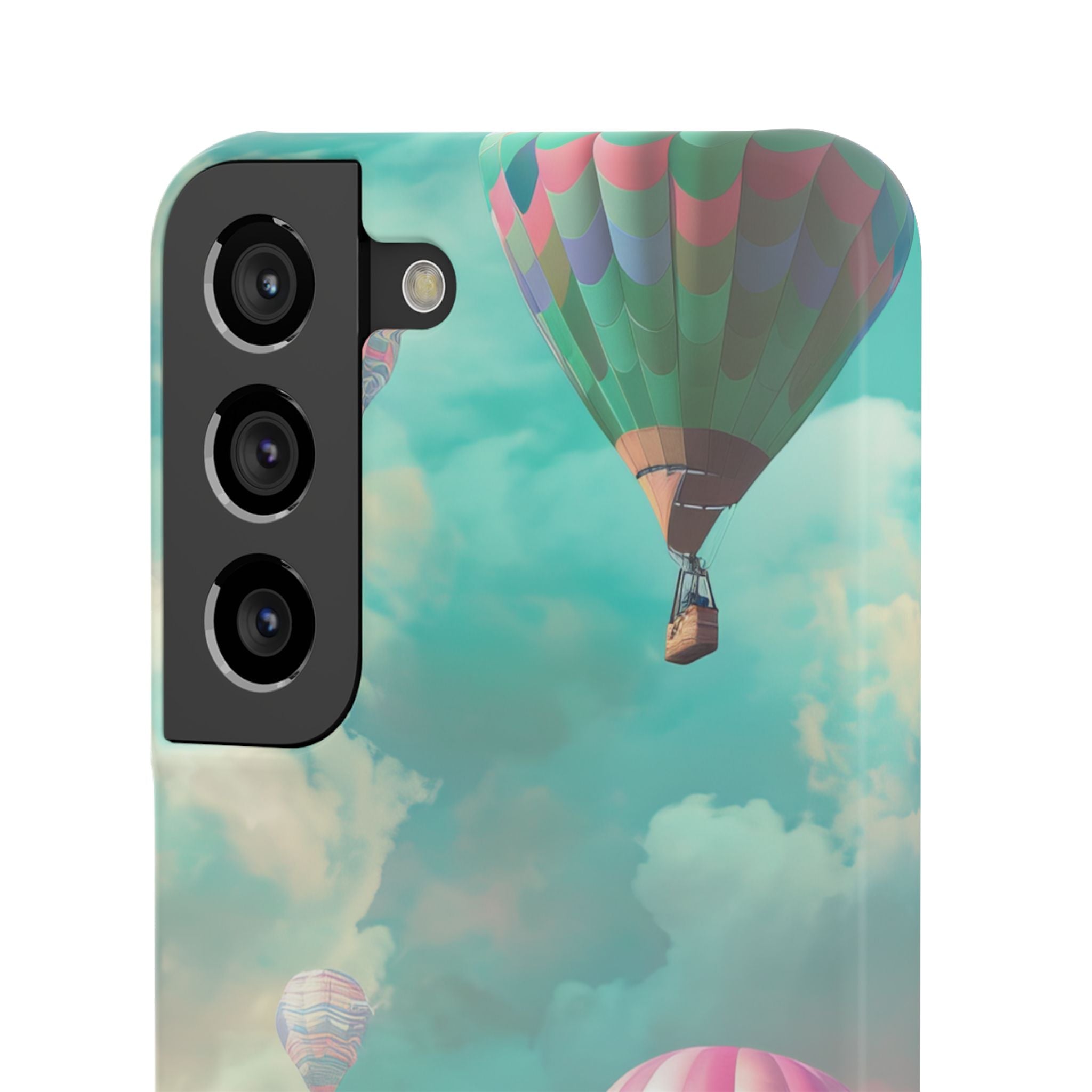 Pastel Balloon Adventure - Slim Samsung S22 Phone Case