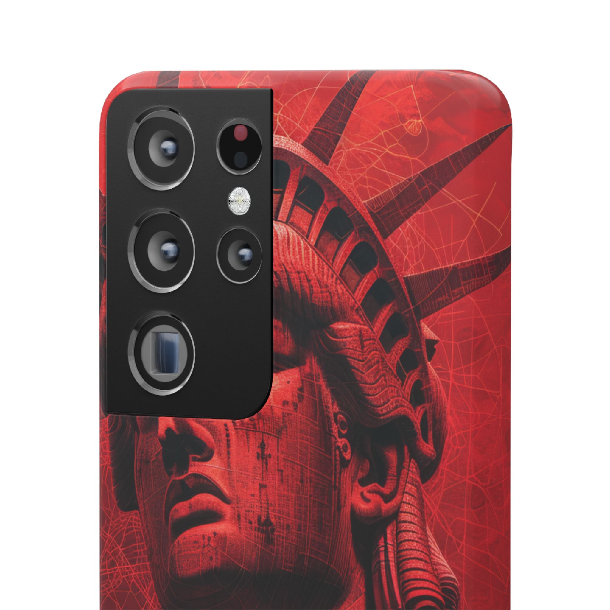 Zen Red Liberty Vision Samsung S21 - Slim Phone Case