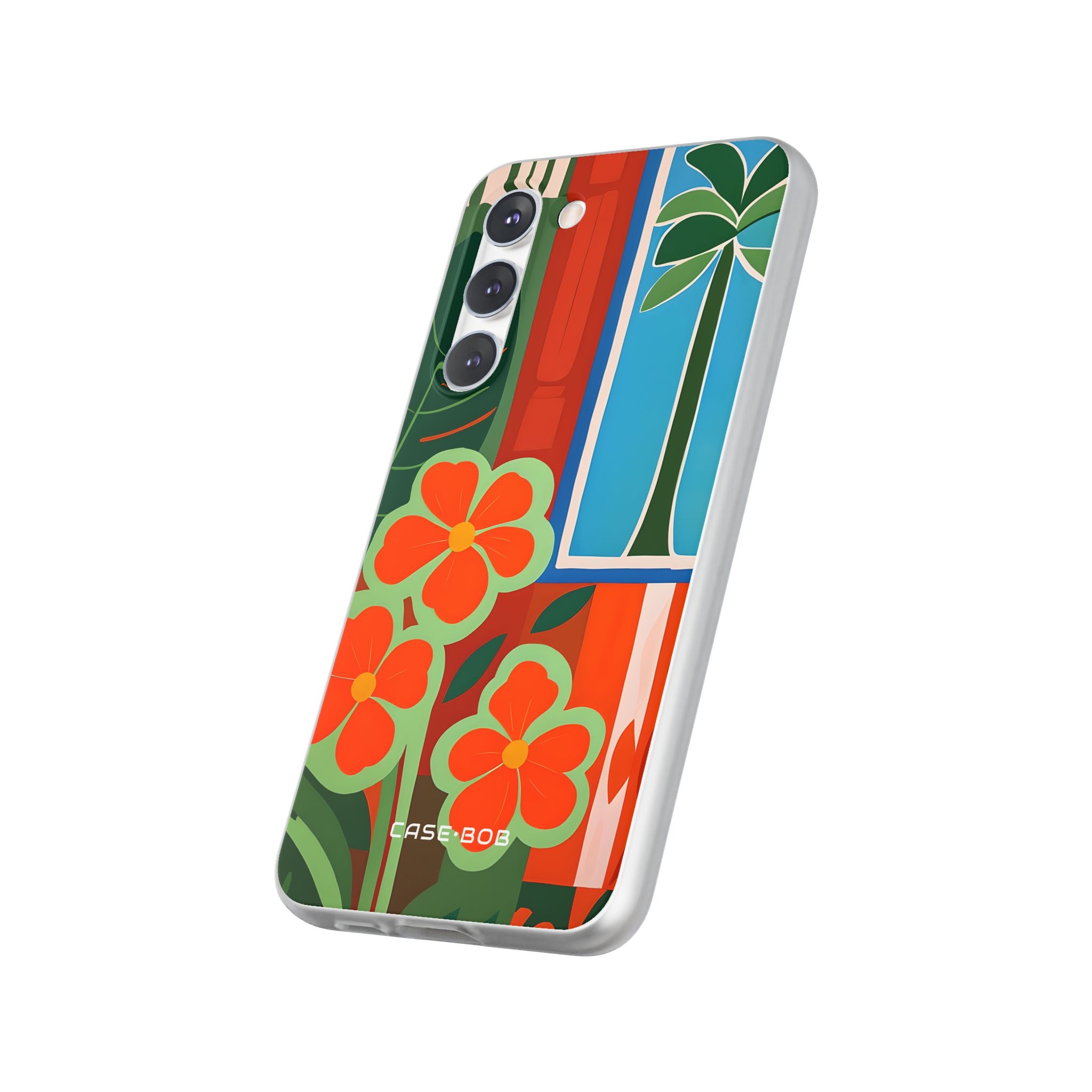 Orange Blossom Burst Samsung S23 Plus Case - Soft