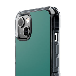 Celadon Green | Phone Case for iPhone (Clear Impact Case - Magnetic)