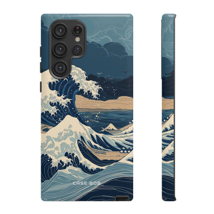 Cresting Blue Wave Samsung S22 Ultra Case - Tough