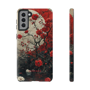 Moonlit Rose Peace - Protective Phone Case