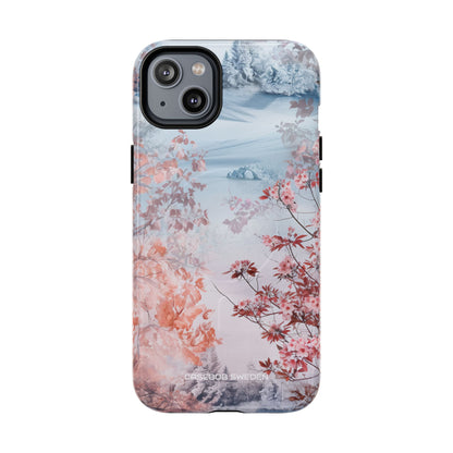 Floral Serenity Case - Tough + MagSafe® iPhone 14 Phone Case