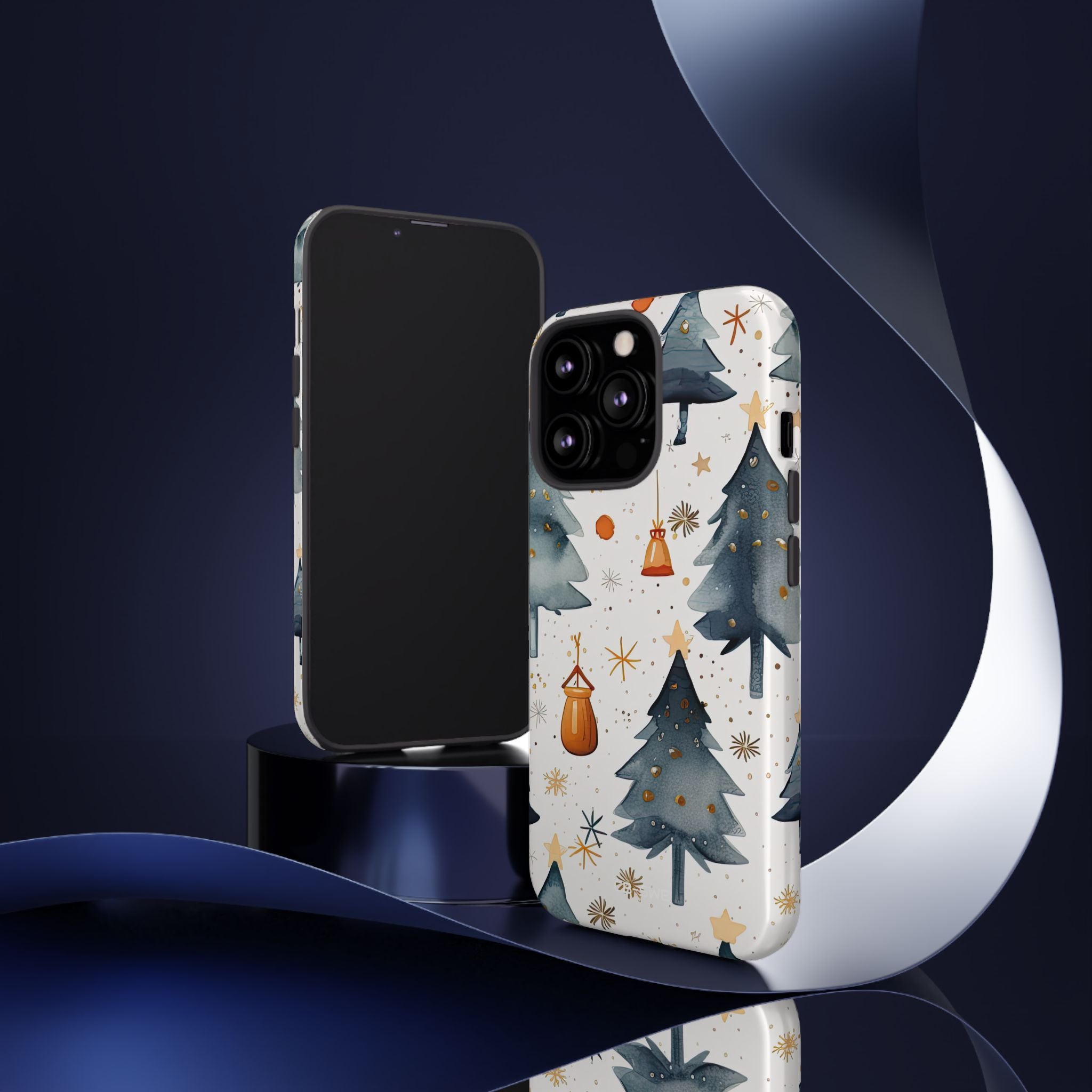 Christmas Trees Dance - iPhone Case