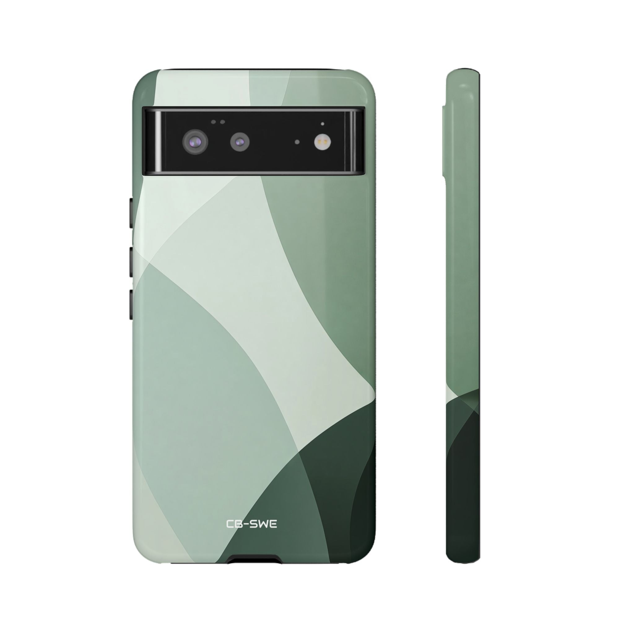 Flowing Green Harmony - Google Pixel Case