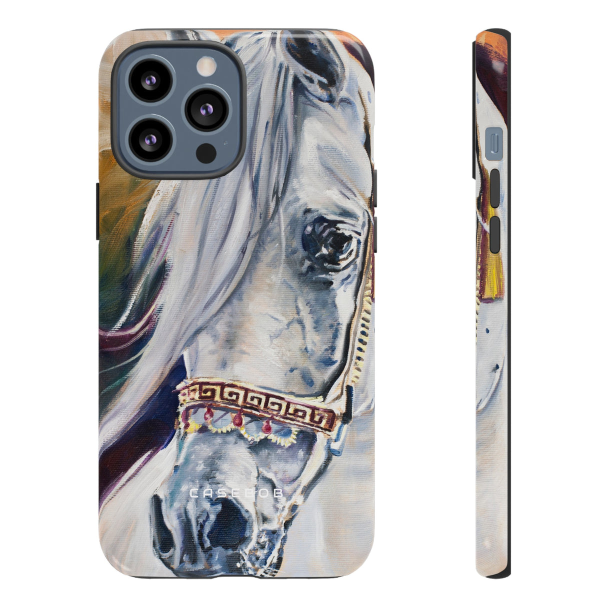 White Arabian - Protective Phone Case