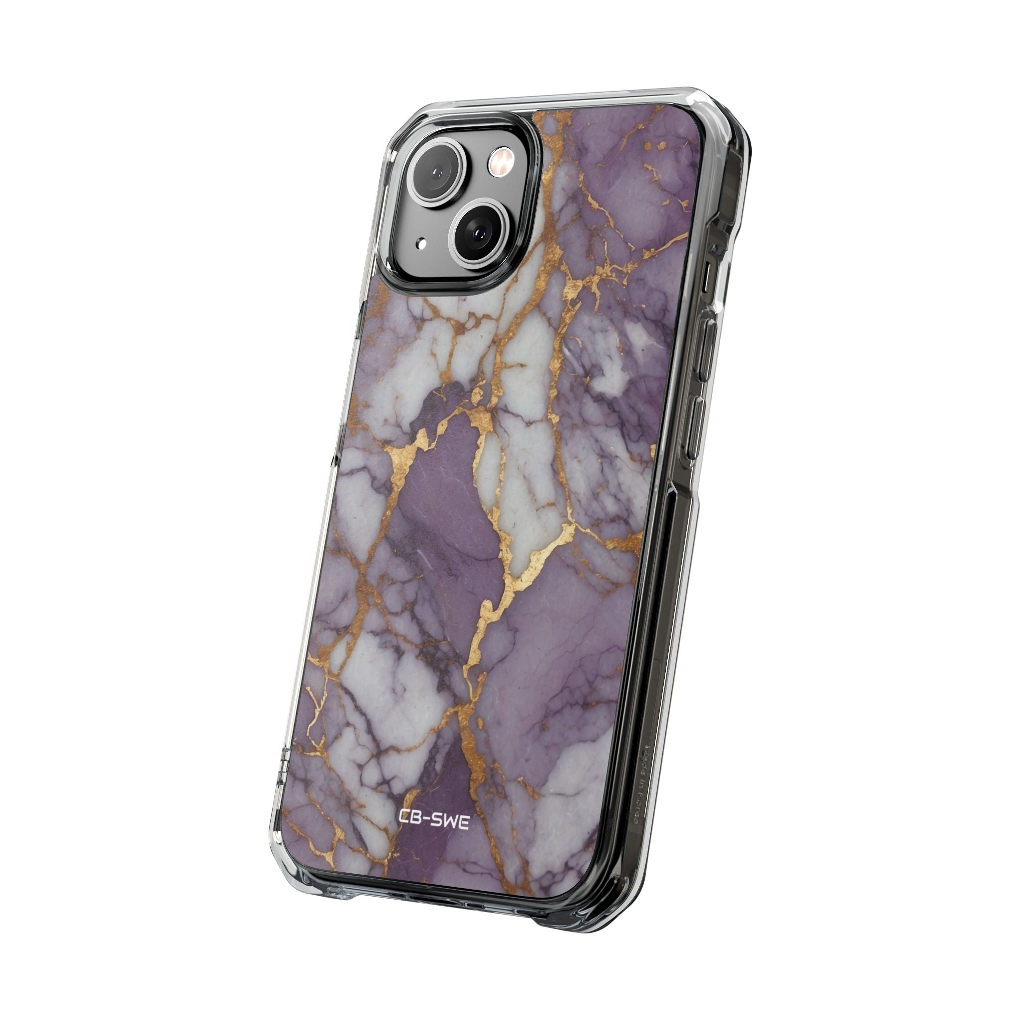 Lavender Veins Flow iPhone Case - Impact