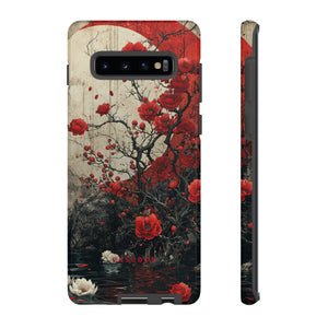 Moonlit Rose Peace - Protective Phone Case