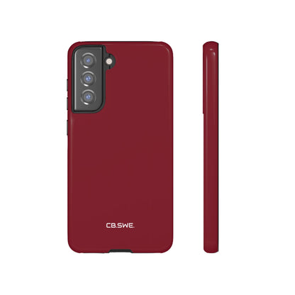 Burgunderrote Samsung Hülle - Robust