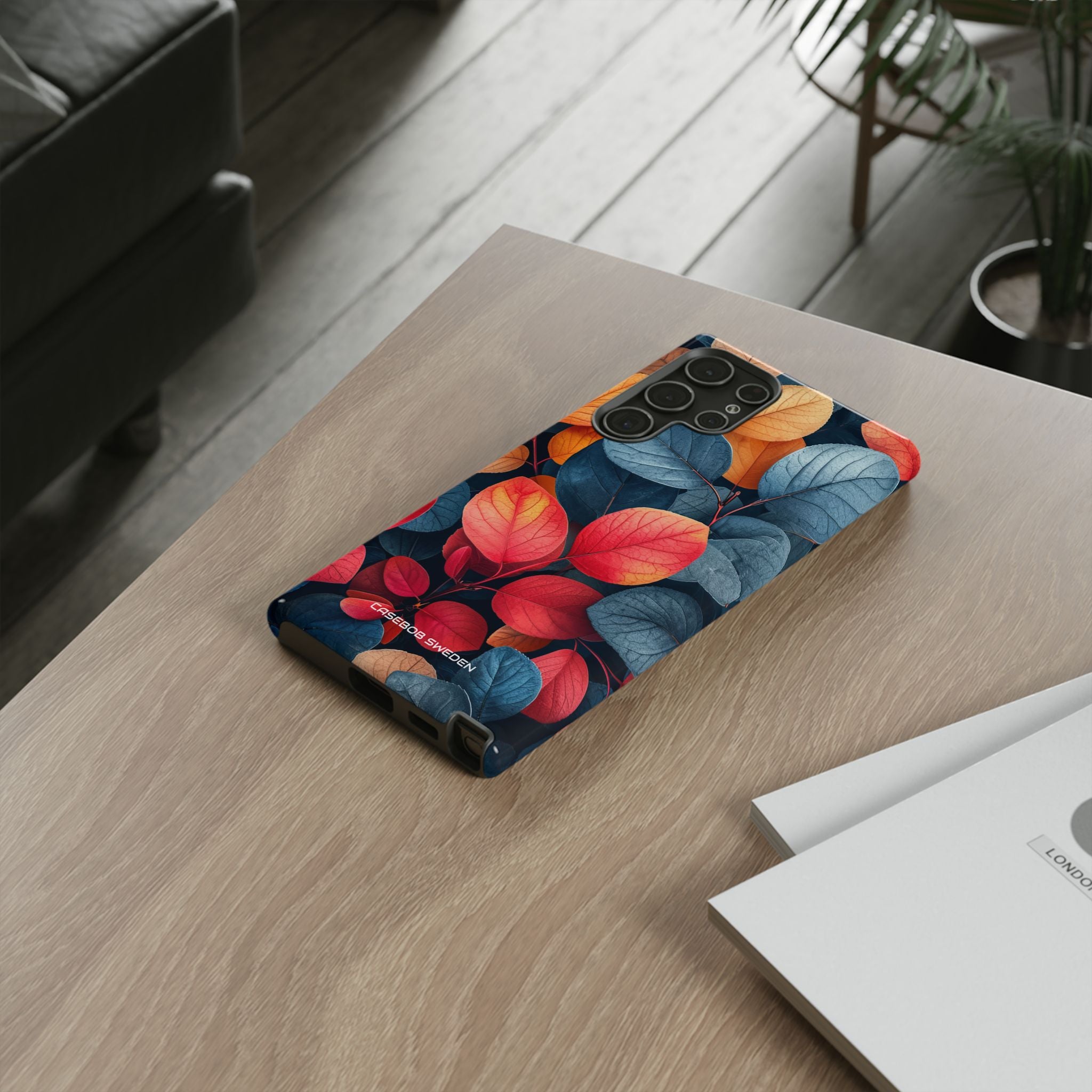 Vibrant Nature Leaves - Tough Samsung S22 Phone Case