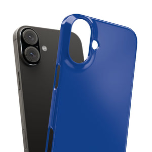 Cobalt Blue iPhone Case |Slim|