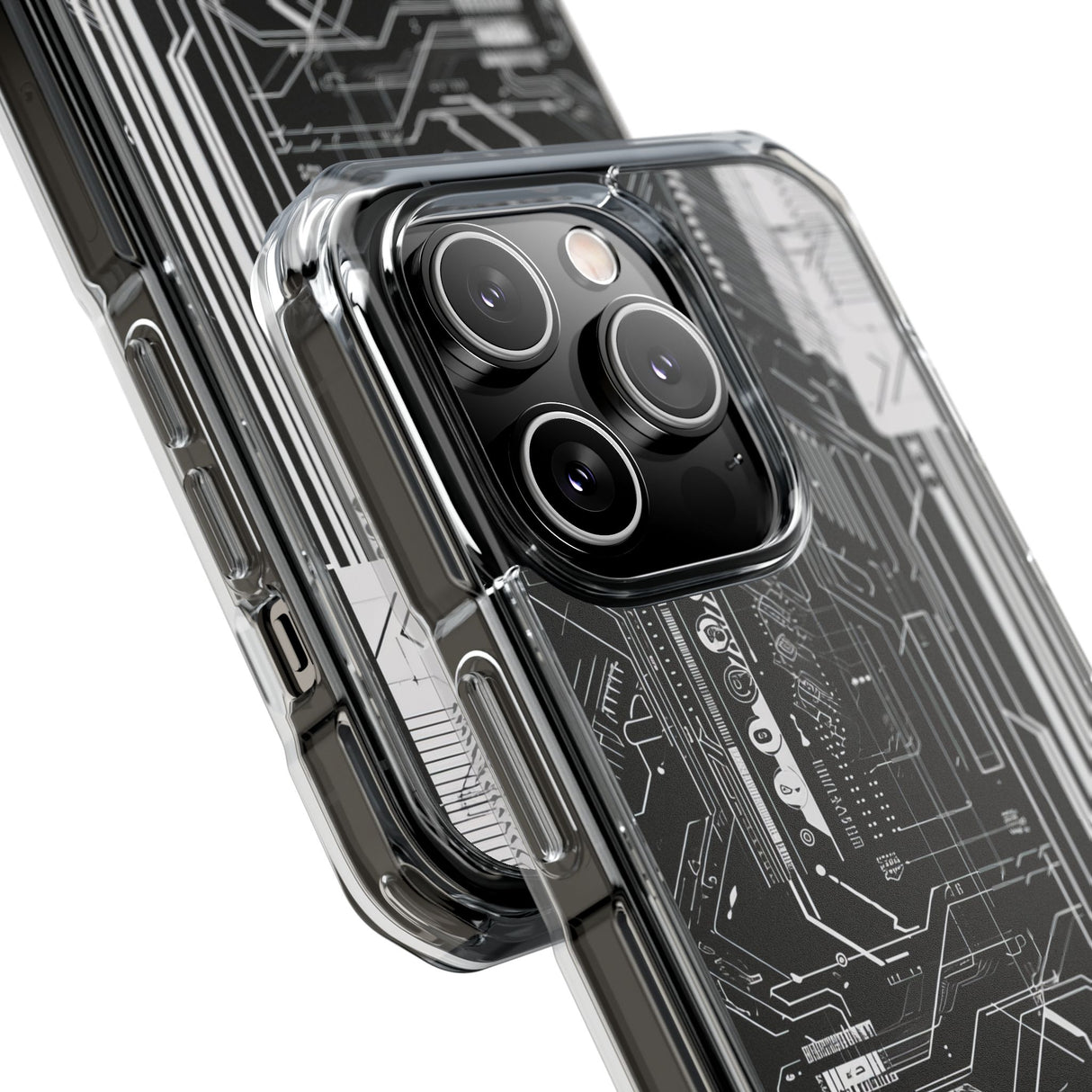 Circuitry Aesthetics - Phone Case for iPhone (Clear Impact - Magnetic)