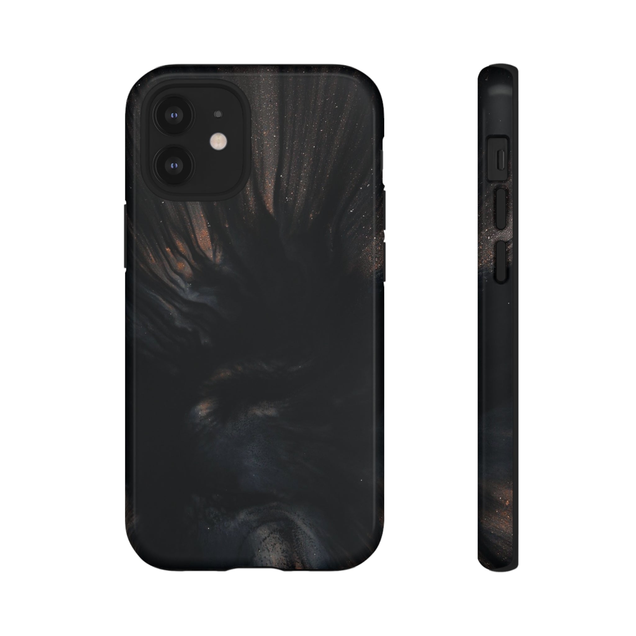 Star Gaze Ink Art iPhone Case (Protective) iPhone 12 Mini Glossy Phone Case