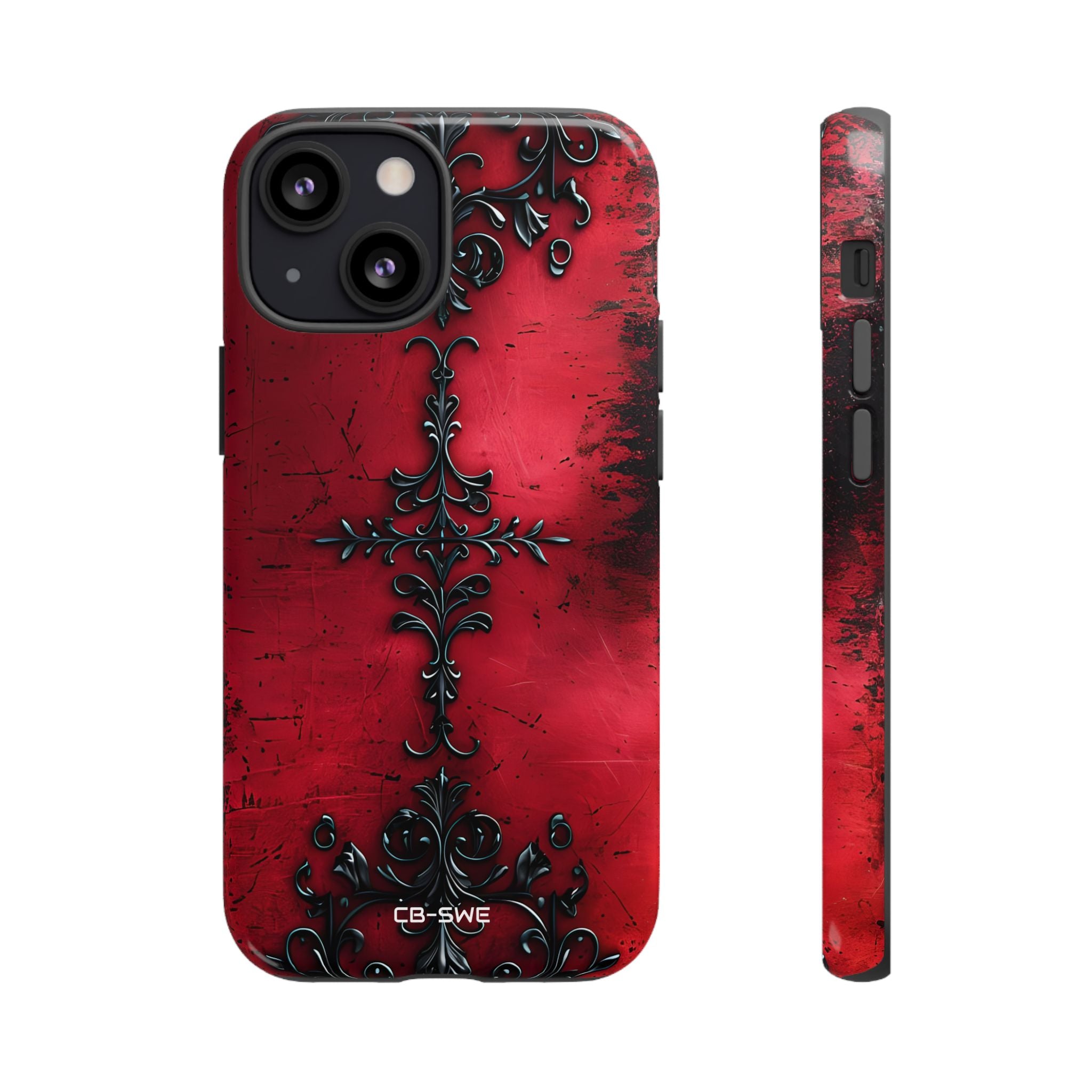 Gothic Crimson Emblem - iPhone Case