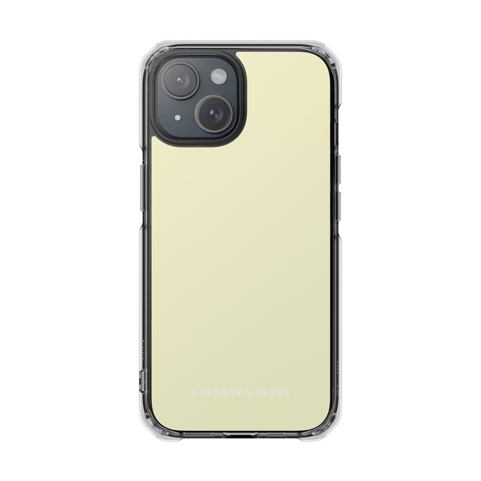 Light Golden Rod Yellow iPhone 15 - Clear Impact Phone Case