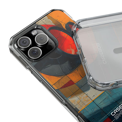 Futuristic Cubist Visions iPhone 16 - Impact Clear+