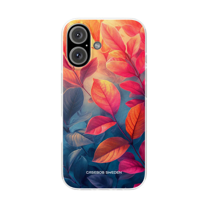 Red Blue Nature - Flexi iPhone 16 Phone Case