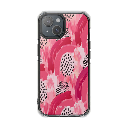 Vibrant Brushwork Dance iPhone Case - Impact