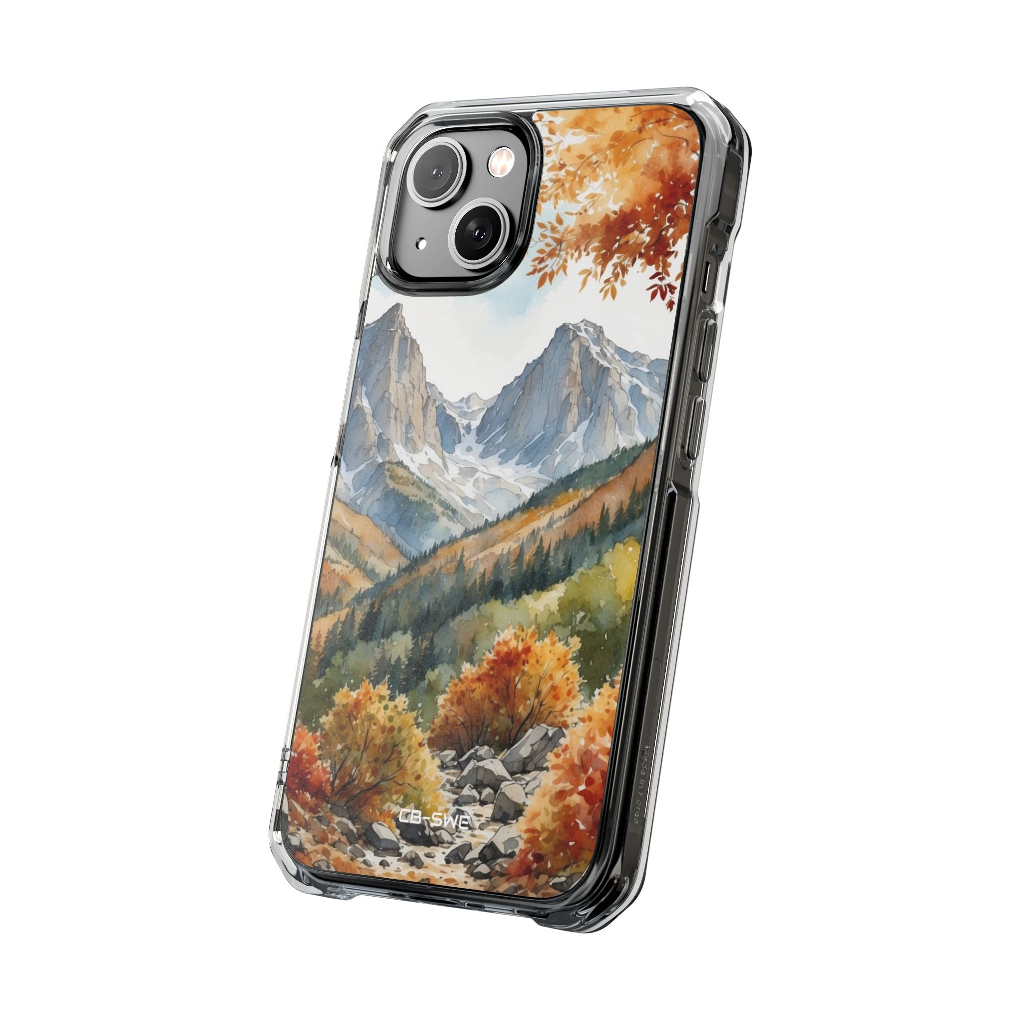 Autumn Leaves Dance iPhone Case - Impact