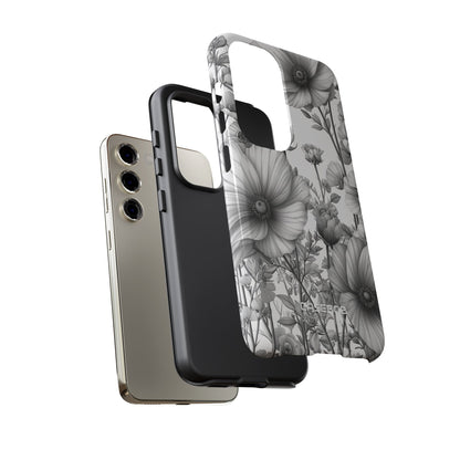 Vintage Floral Etching Samsung S23 - Tough